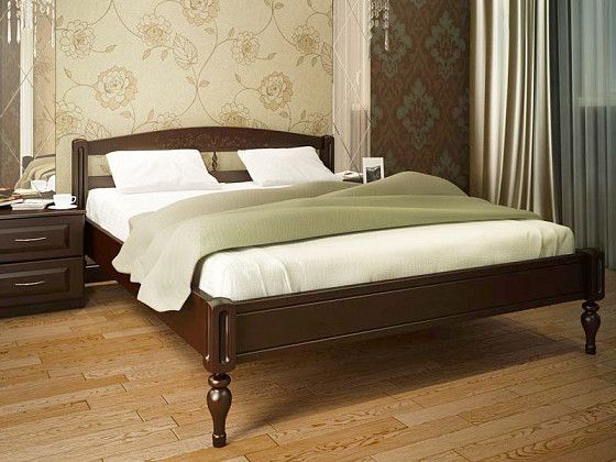 Кровать DreamLine Флоренция 1 (бук) | Интернет-магазин Гипермаркет-матрасов.рф